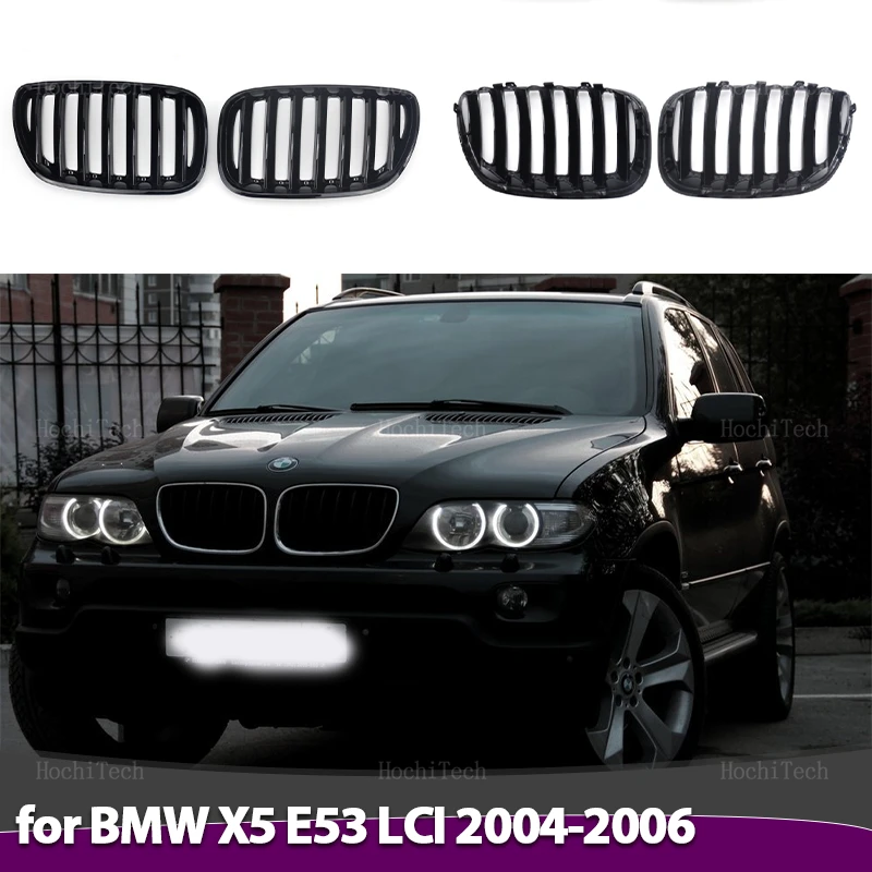 

Новый глянцевый передний решетчатый гриль для BMW X5 E53 LCI 2004 2005 2006