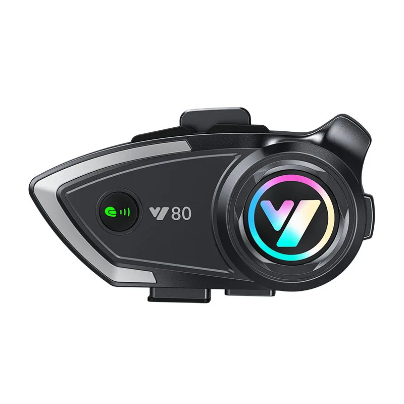 Motorradhelm Bluetooth Headset Intercom Mikrofon Universal Zubehör Vollhelm Halbhelm 3/4 Helm Face-off Helm – Detail 4