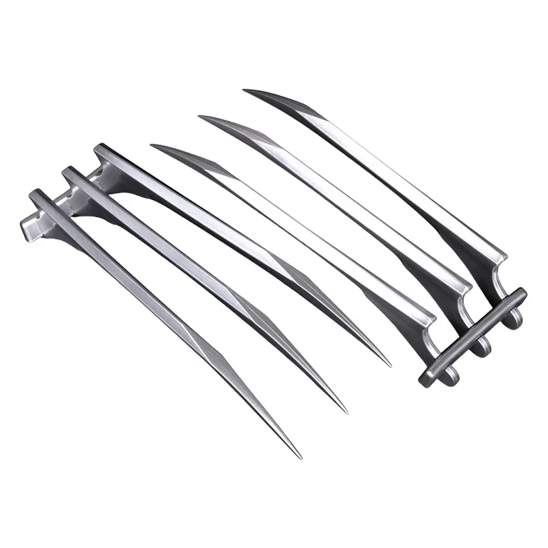 BEAST KINGDOM James Howlett Movie Cosplay Wolverine Plastic Claw Necklace James Howlett Halloween Carnival Party Prop for Ad@0Z*