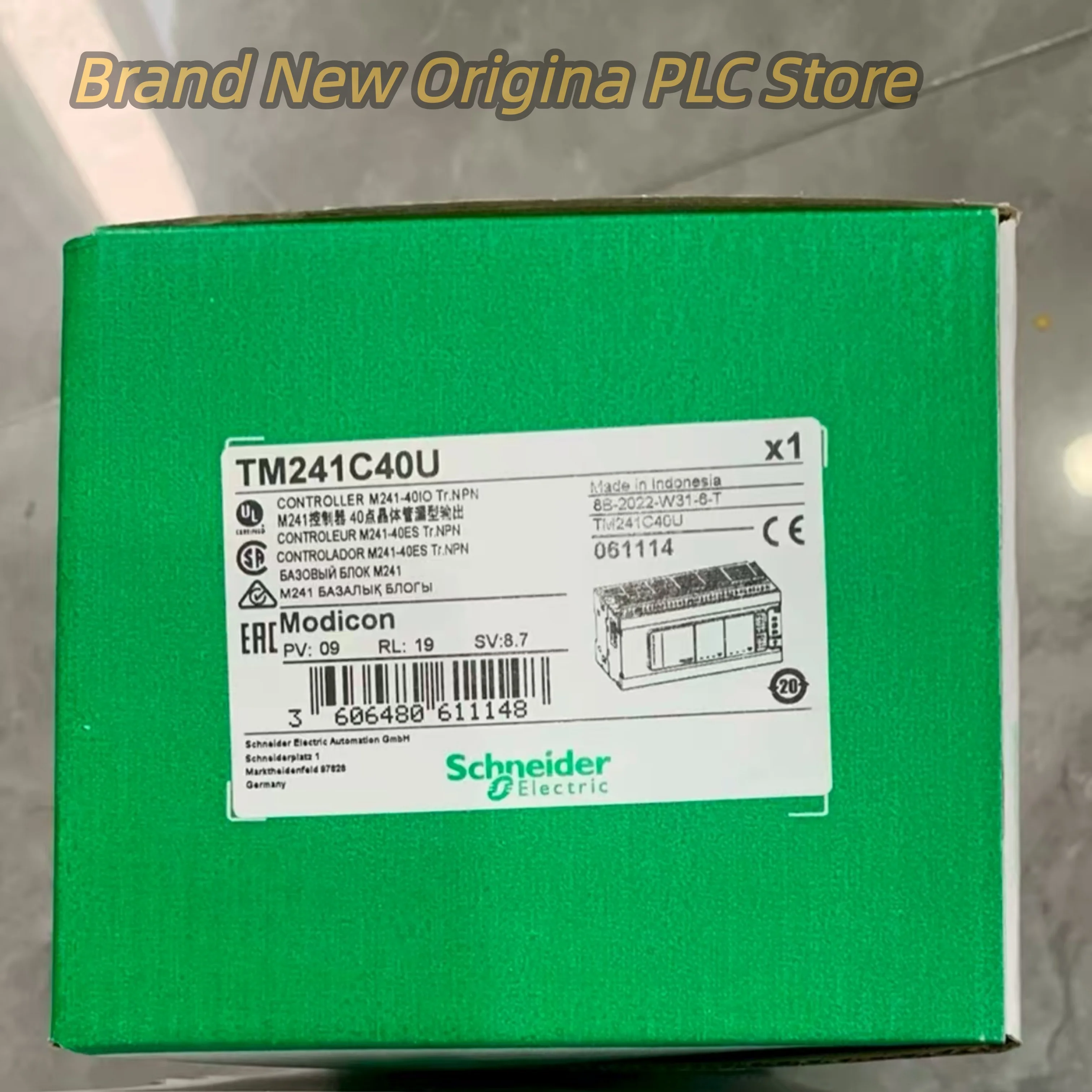 

TM241C40R PLC controller brand new TM241C40T TM241C40U