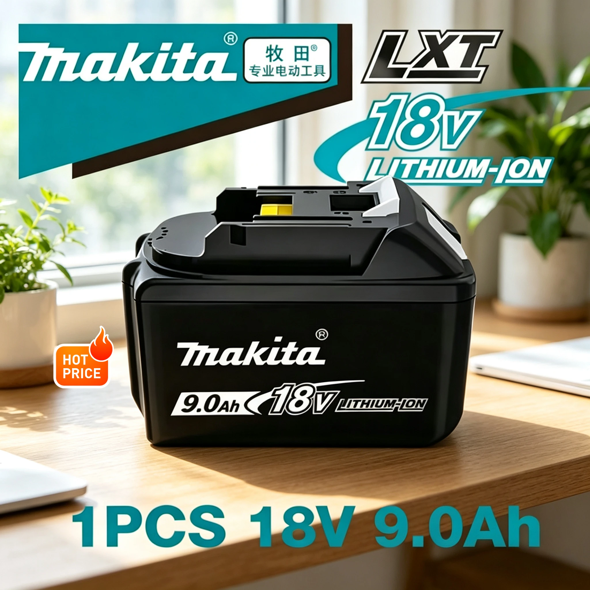 

2026 100% original Makita BL1830 Battery 18V 9000mAh 9.0Ah Battery BL1830 BL1815 BL1860 BL1840 Tool Rechargeable Battery