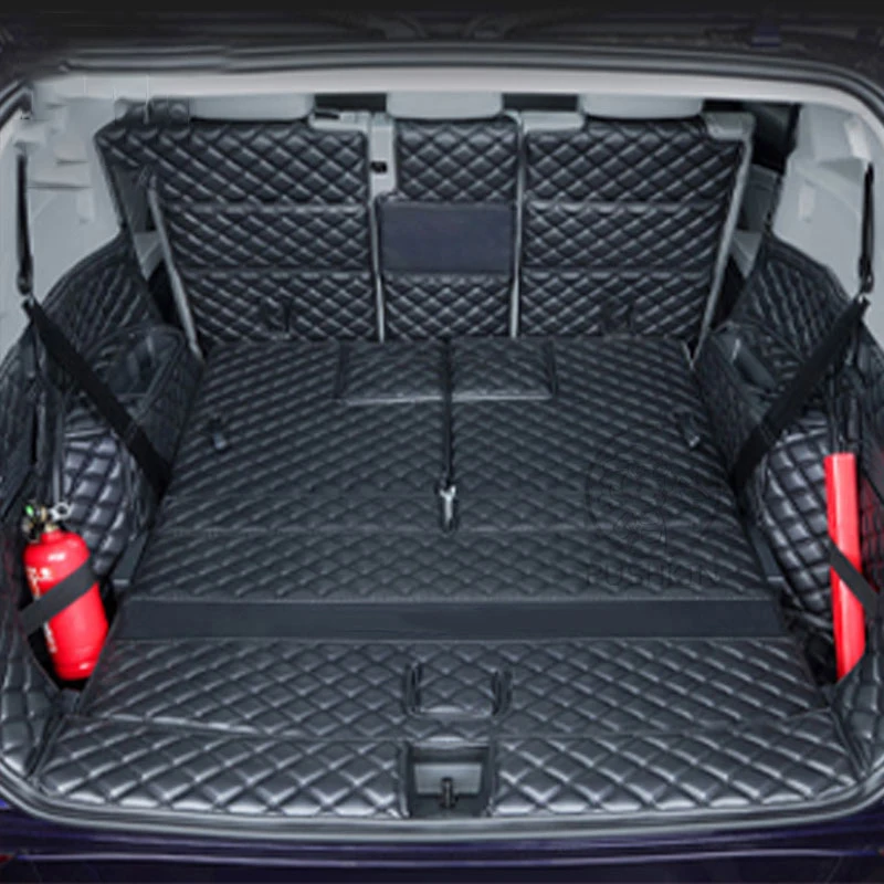 For Volkswagen ID.6 Crozz 6 Seat 7-Seater Car Floor Mats VW ID.6 XPE  Full Surrounded Floor Liner Trunk Mat cars Accessories