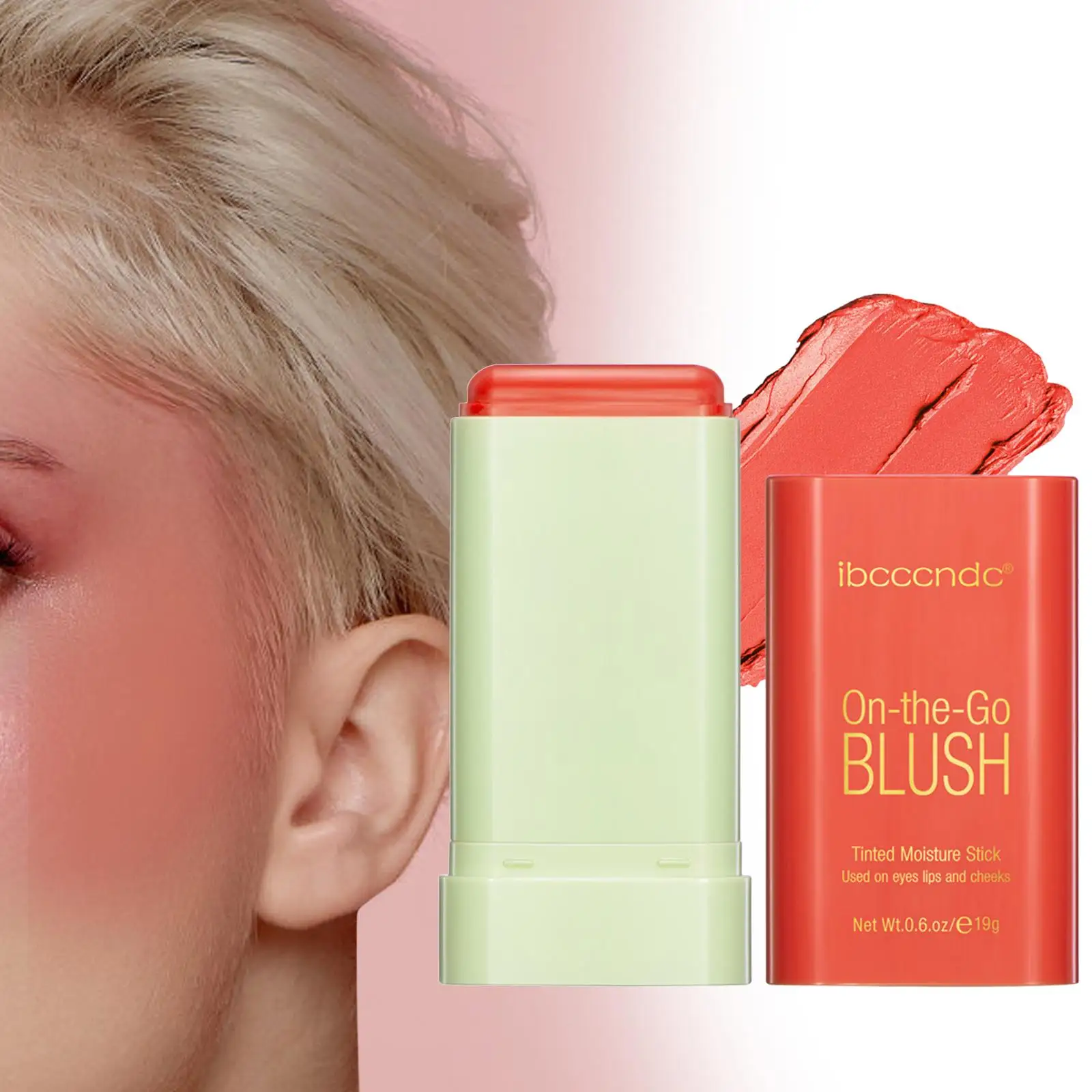 مستحضرات تجميل متعددة الاستخدامات من Blendable Blush Stick Silky Smooth Creamy متعددة الاستخدام للوجه والخدود #4