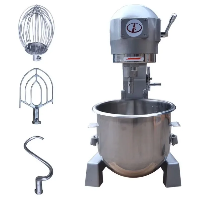 Bakery Equipment Industrial Kitchen Mixer Egg Mixer Commercial Automatic Cake Dough Mixer Machine Dough Kneading Machine