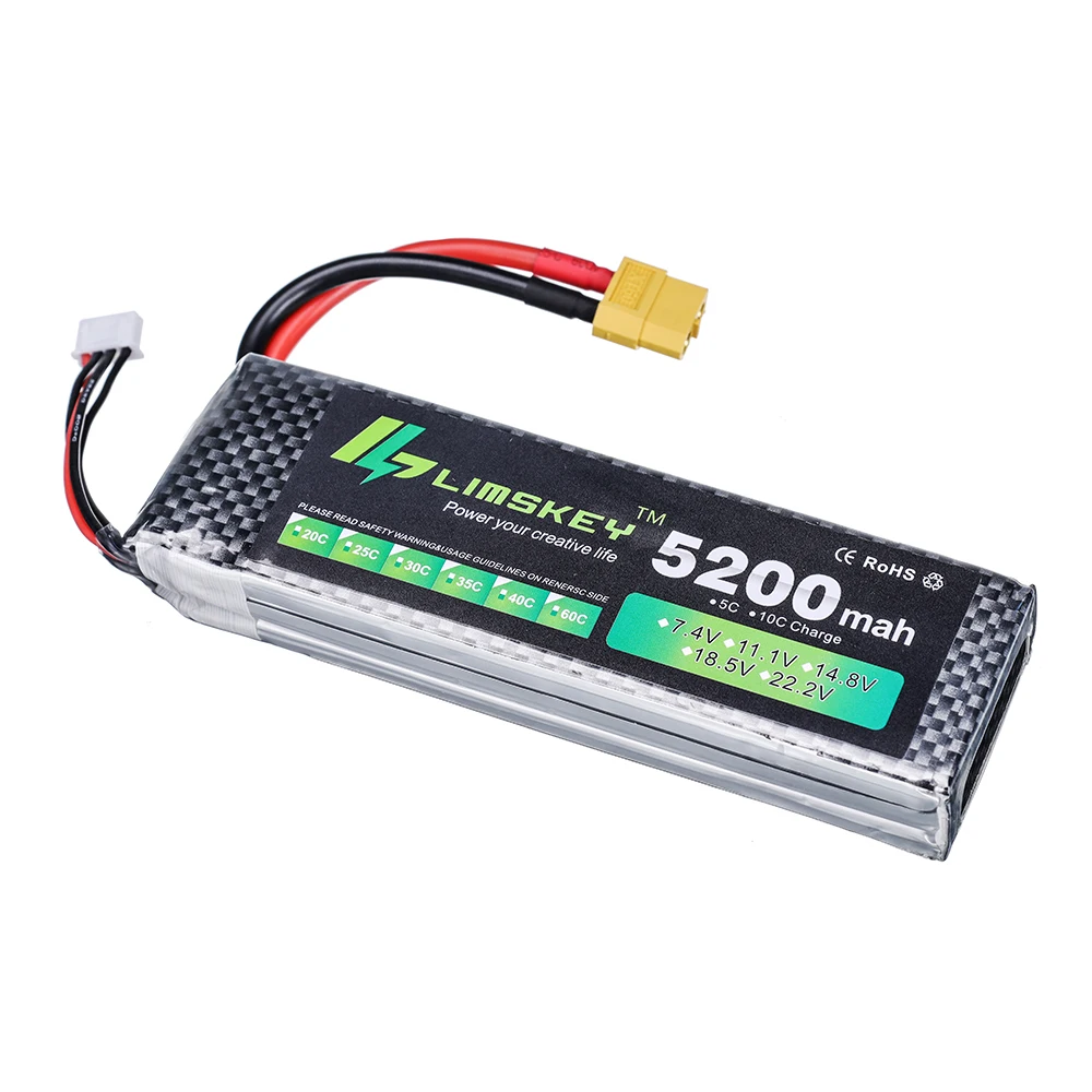 7.4v 11.1v 14.8v 1500mAh 2200mah 2800mah 4200mah 5200mah 6000mAh 3s akumulator lipo do zabawek RC samochód samolot helikopter części do łodzi