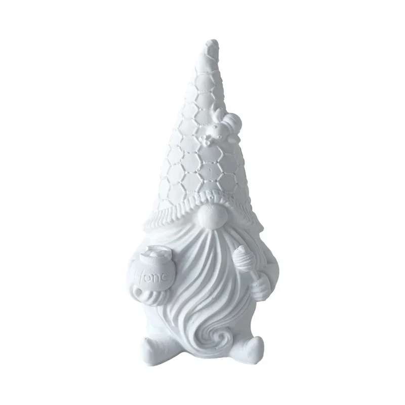 3D Faceless Santa Candle Silicone Mold Diy Christmas Dwarf/Snowman Scented Candle Plaster Soap Making Mold Christmas gift