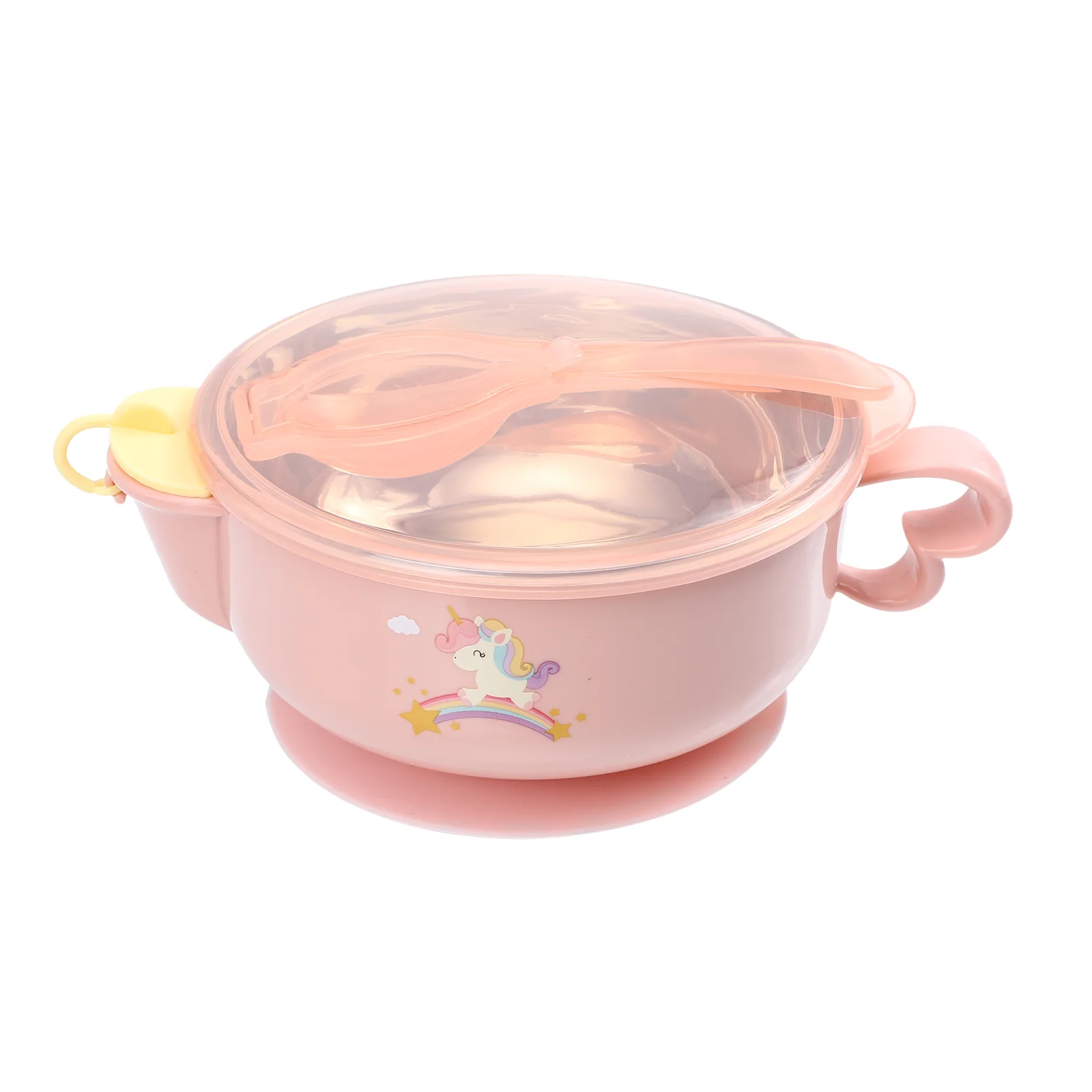 

Bowl Infant Baby Bowls Independent Feeding Kids Stainless Steel Noodle Suction for