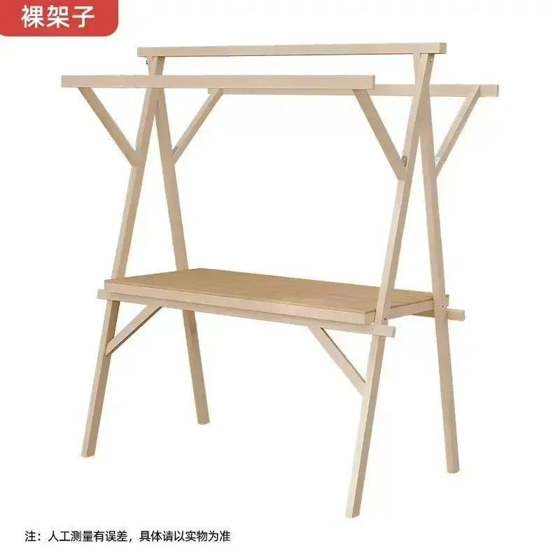 Folding mobile stall night market display stand market solid wood promotion cart custom outdoor shed snack car stall