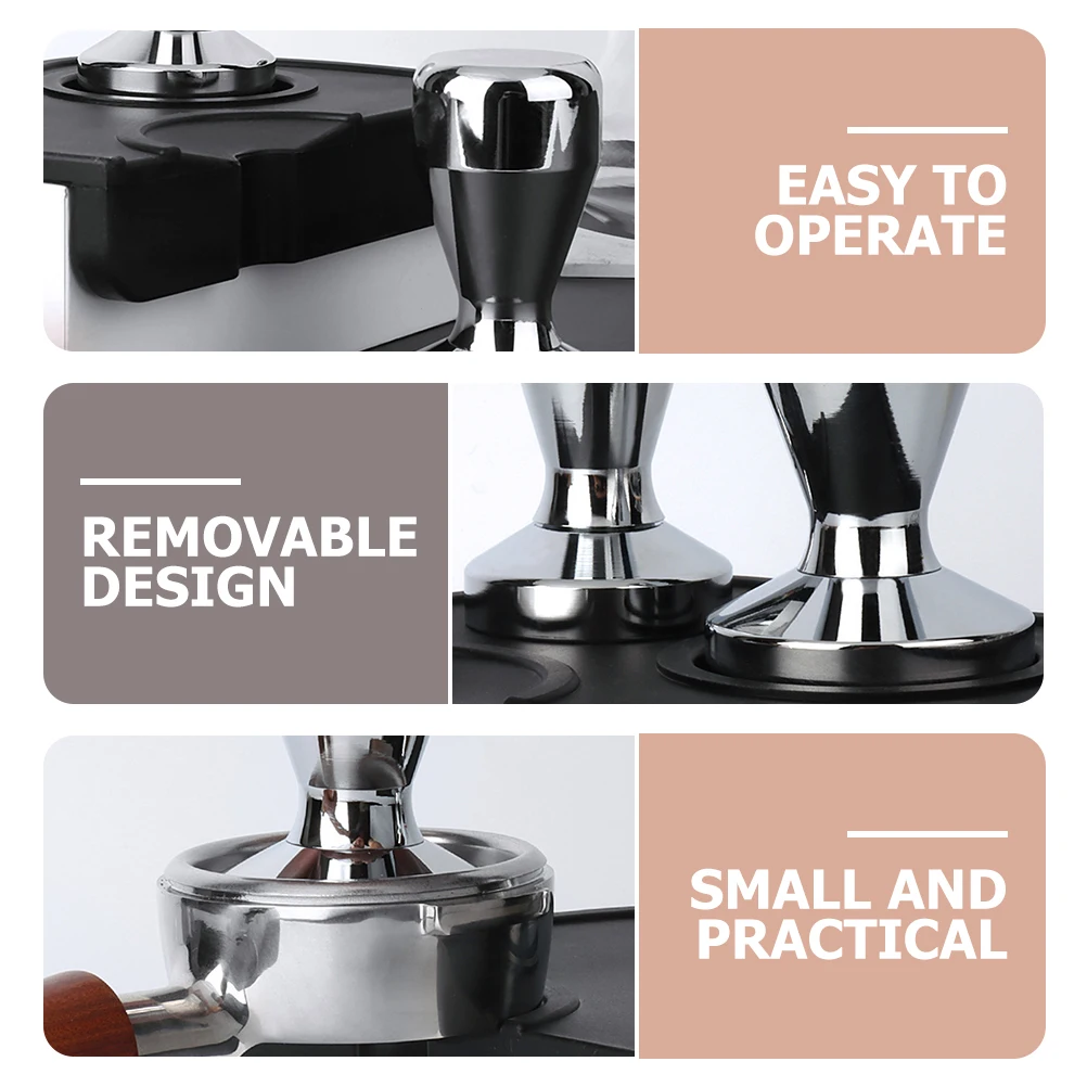 

Coffee Tamper Professional Coffee Making Tool Flat Espresso Tamper Machine Tamping Tools Stainless Steel Powder Presser Base