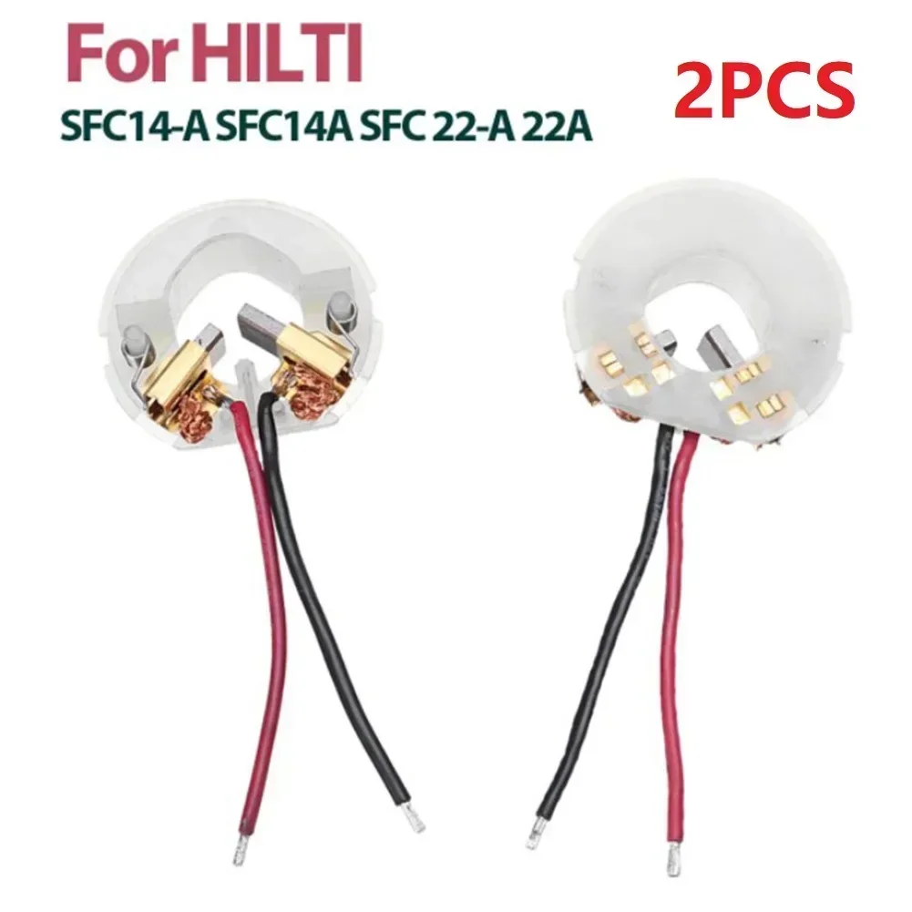 2 Stuks Koolborstelhouder Koolborstels Houder Vervanging Voor Hilti SFC14-A SFC14A Sfc 22-A 22A Power Tool Accessoires