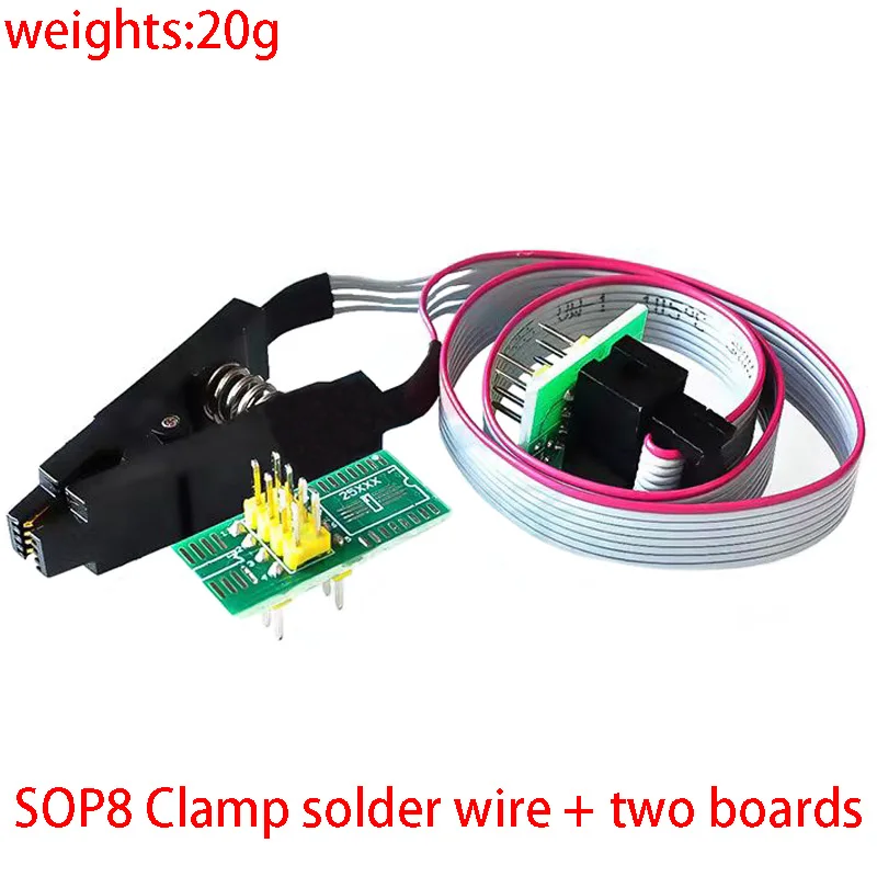 Test Clip SOP8 8-pin BIOS Clip Wide/Narrow 8-pin Universal Clip Adapter Clip Burn-in Chip Clip