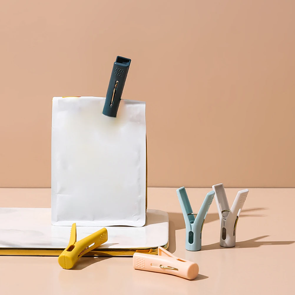 

20 Pcs Laundry Multifunctional Clothespin Plastic Peg Securing Clip Fixing Mini Pegs