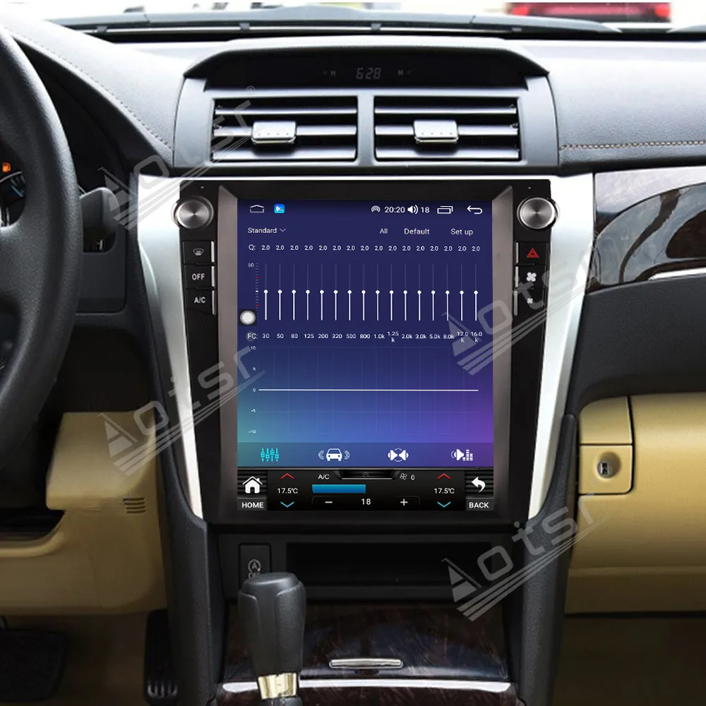 12.1 inch For Toyora Camry 2012 to 2017 Car  auto carplay Android 15.0 Radio Multimedia Player GPS Stereo touch screen Head Unit