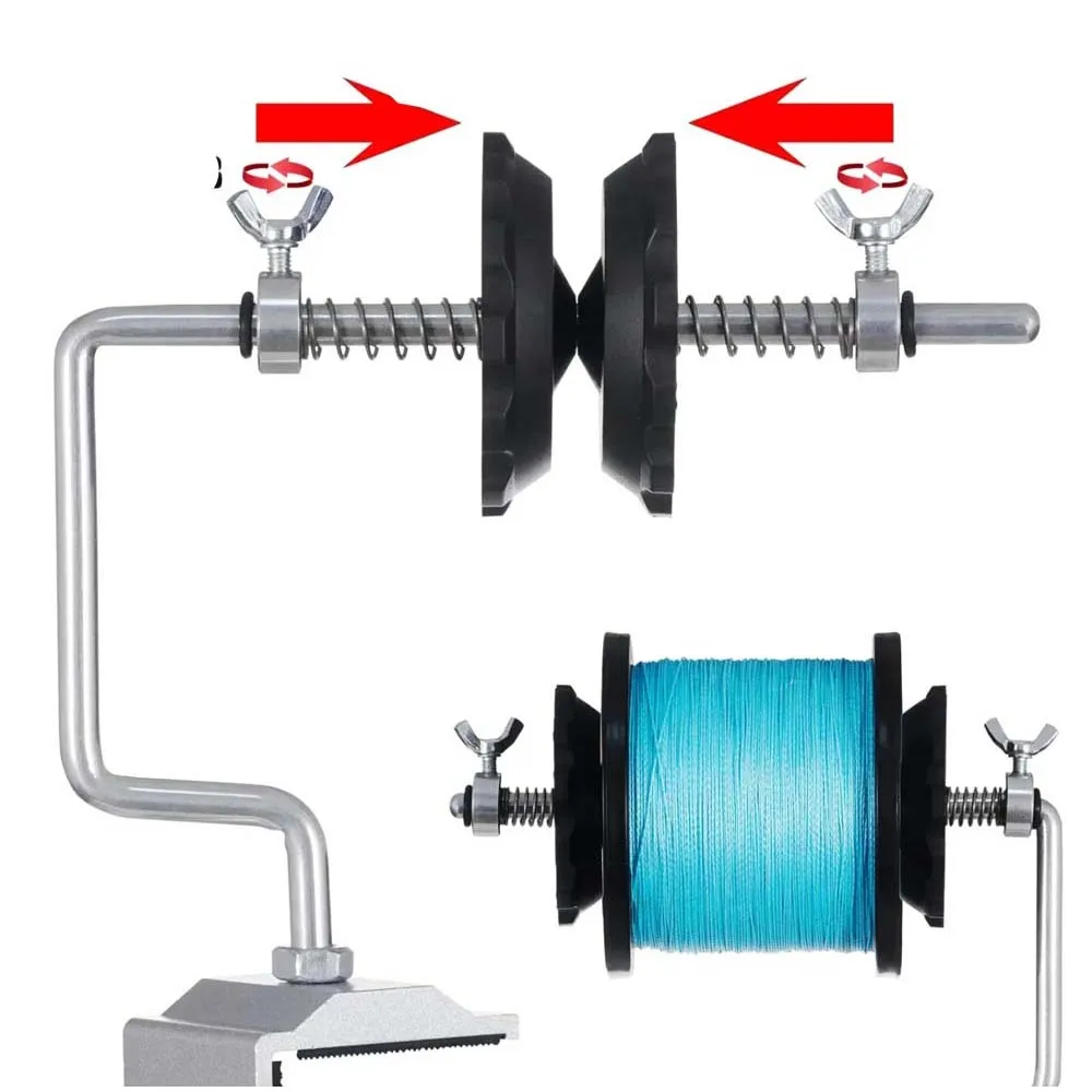 Enrolladora de sedal portátil JSFUN – Para baitcasting y spinning - imagen 5