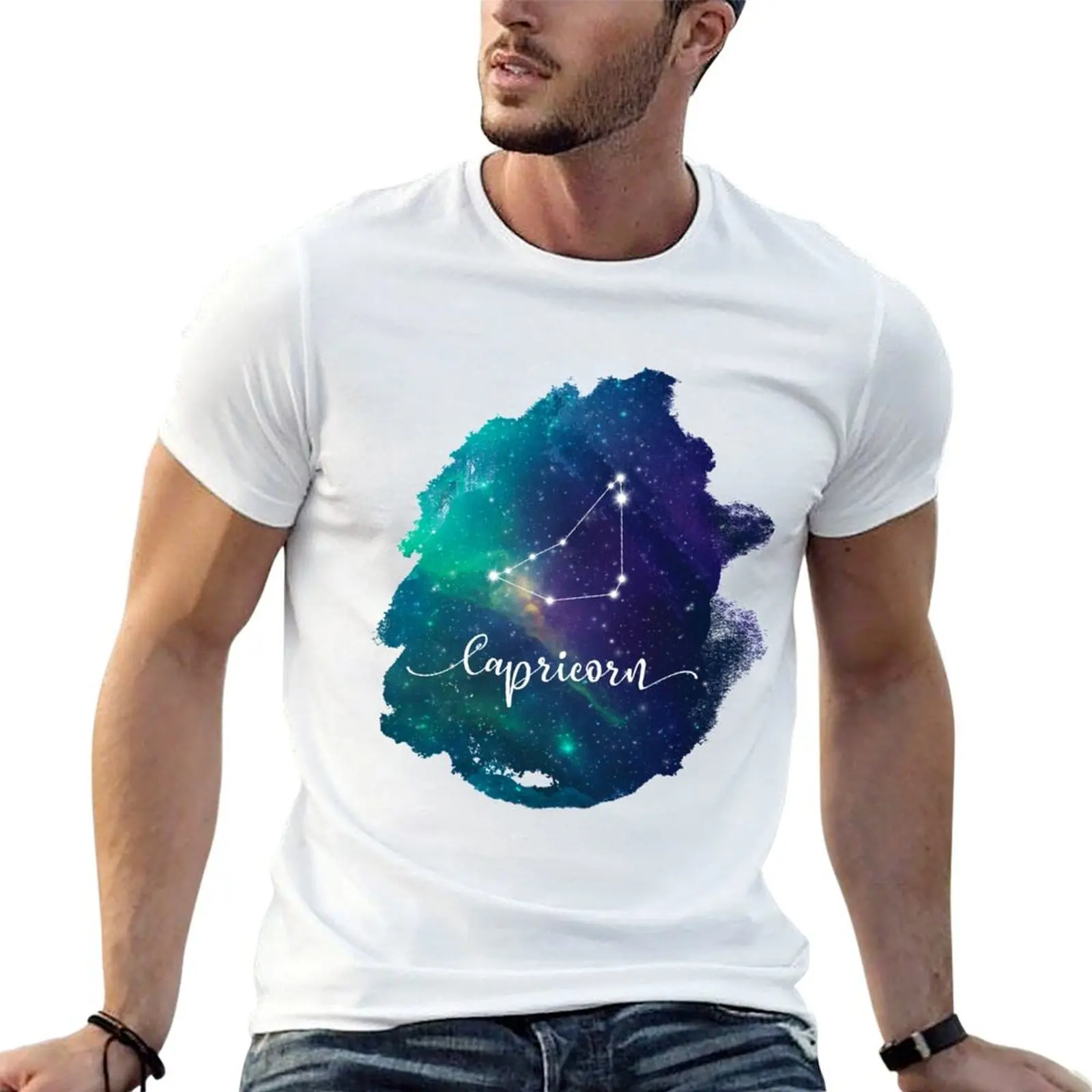 

Zodiac Capricorn Constellation Galaxy, Capricorn Zodiac Horoscope T-Shirt man tshirt t shirt man designer anime tshirt T-shirt