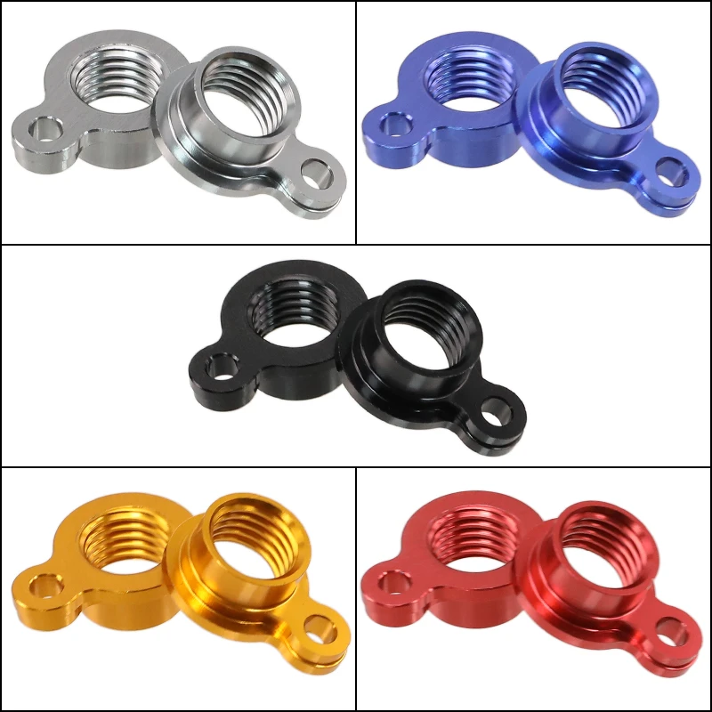 HEPPE MTB Road Bike Thru Axle Nut M12 Axle Nuts Bike Hub Tube Shaft Skewer Cap for Replace P1.5mm Thru Axle RAT Axle Nut