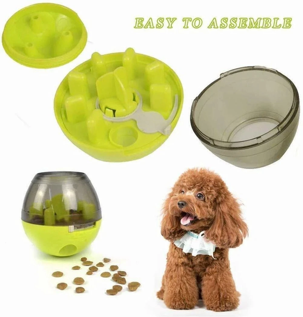 Dog Cat Slow Tumbler Feeder Toy