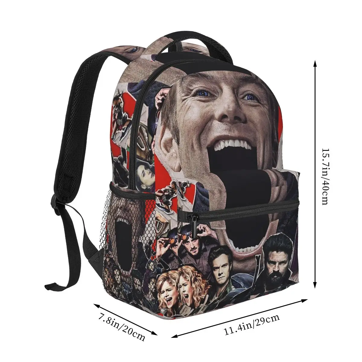 The Homelander The Boys Season 5 The Boyz Backpack Student Boys Girls BookBag School Bag Computer Shoulder Bags for Men Women