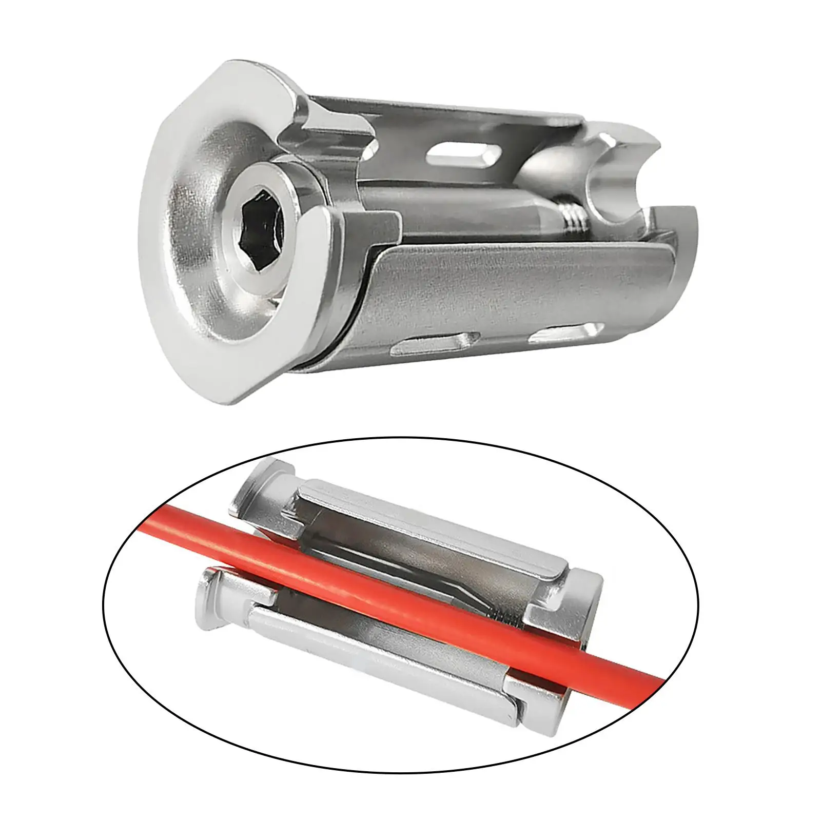 Bike Headset Expander for 1-1/8'' Carbon Fiber Front Fork ,MTB BMX Bicycle Headset Screw view 4