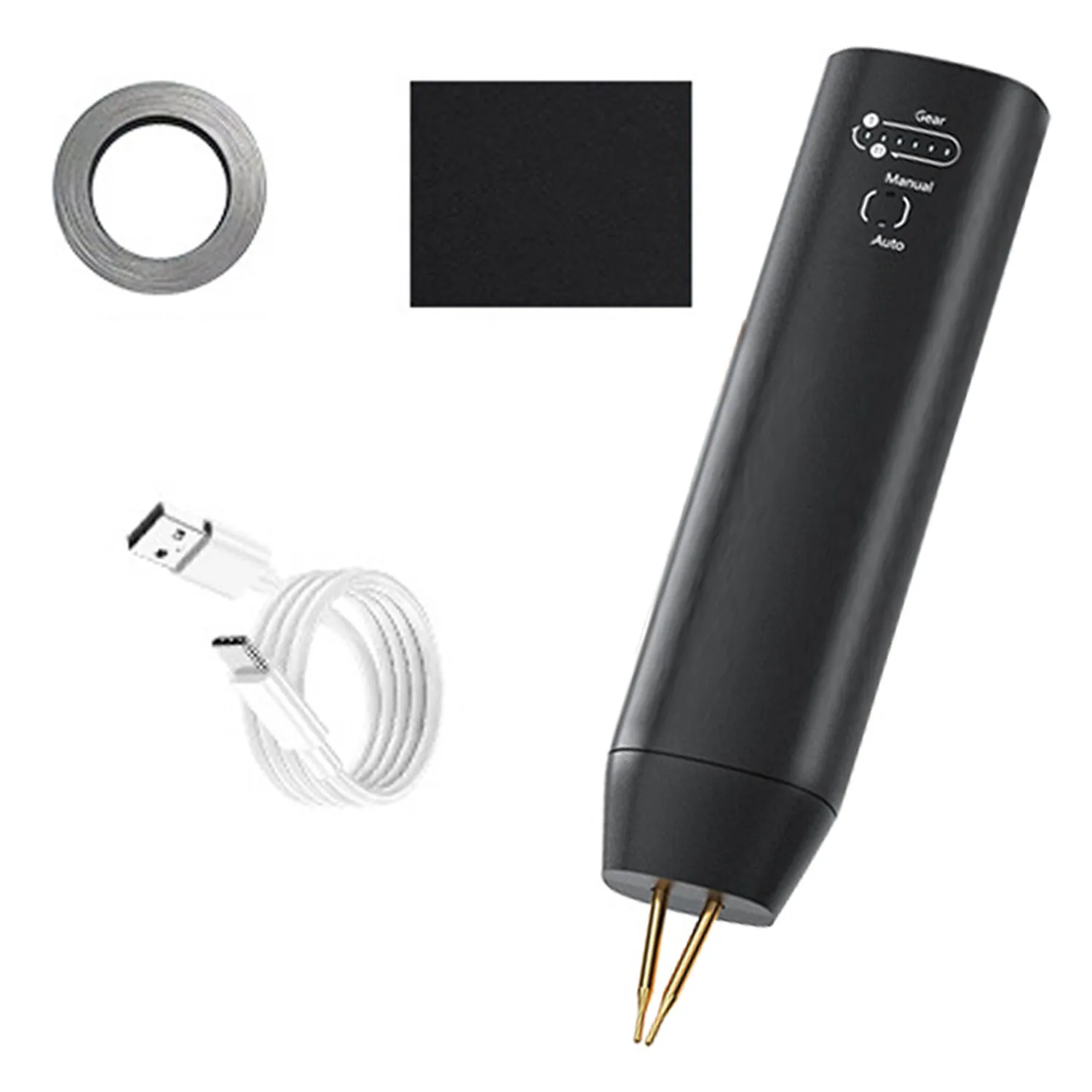 

H1 Handheld Spot Welder 18650 Lithium Button Battery DIY Kit Nickel Welding Type-c 11 Gears 2200mAh 261g