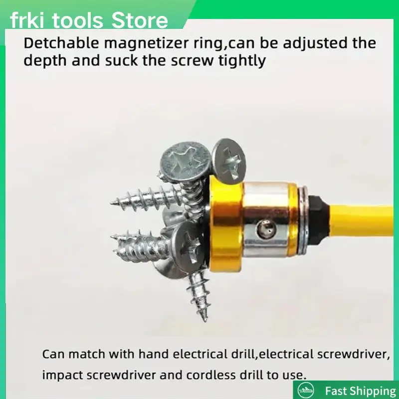 

5Pcs 50Mm Positioning Screwdriver Bits S2 Drywall Screw For Plasterboard Gypsum Locating Tools-A79G