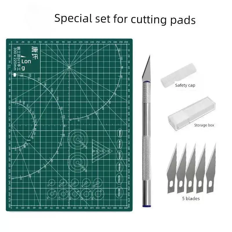 

Ножницы для резки резиновых мячей для настольного тенниса ручной работы, коврик для резки А4, прочные универсальные инструменты для дома и мастерской