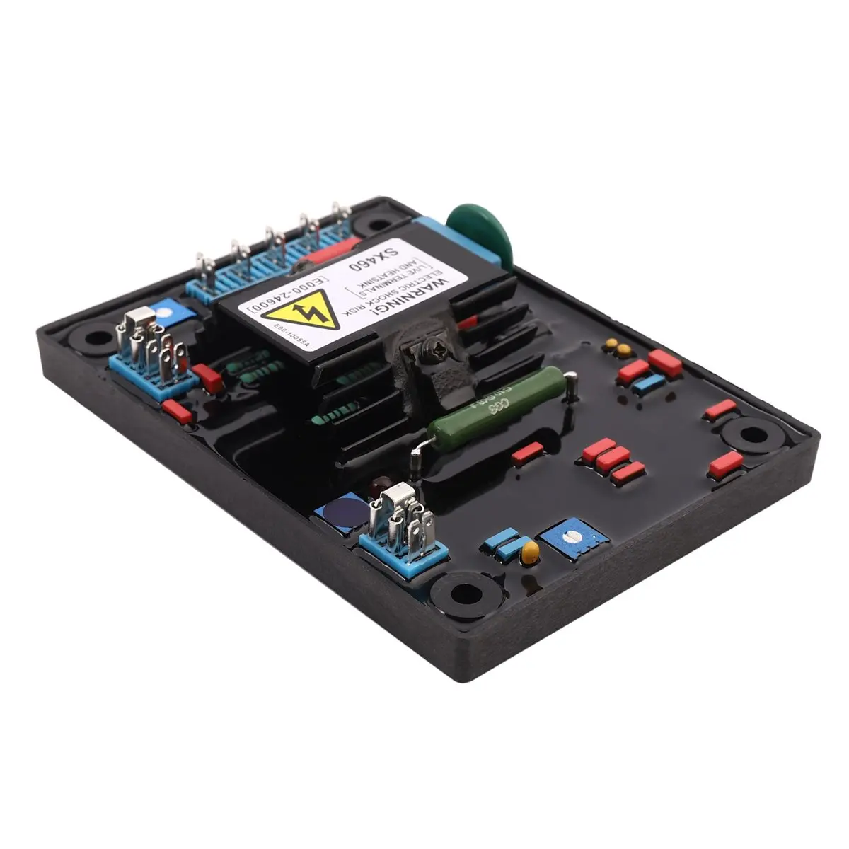 SCLS AVR SX460-A SX 460-A 460 with Red Capacitor Soft Glue Better Quality Accessories Automatic Voltage Regulator for Generator