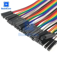 Kit de fils Dupont 40 broches mâle à mâle + mâle à femelle et femelle à femelle 10 cm/20 cm/30 cm câble Dupont pour Arduino 4