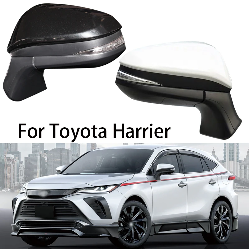 

Car Outside Rearview Mirror Assembly Accessories For Toyota Harrier 2020 2021 2022 Auto Side Mirror With Folded Camera Memory