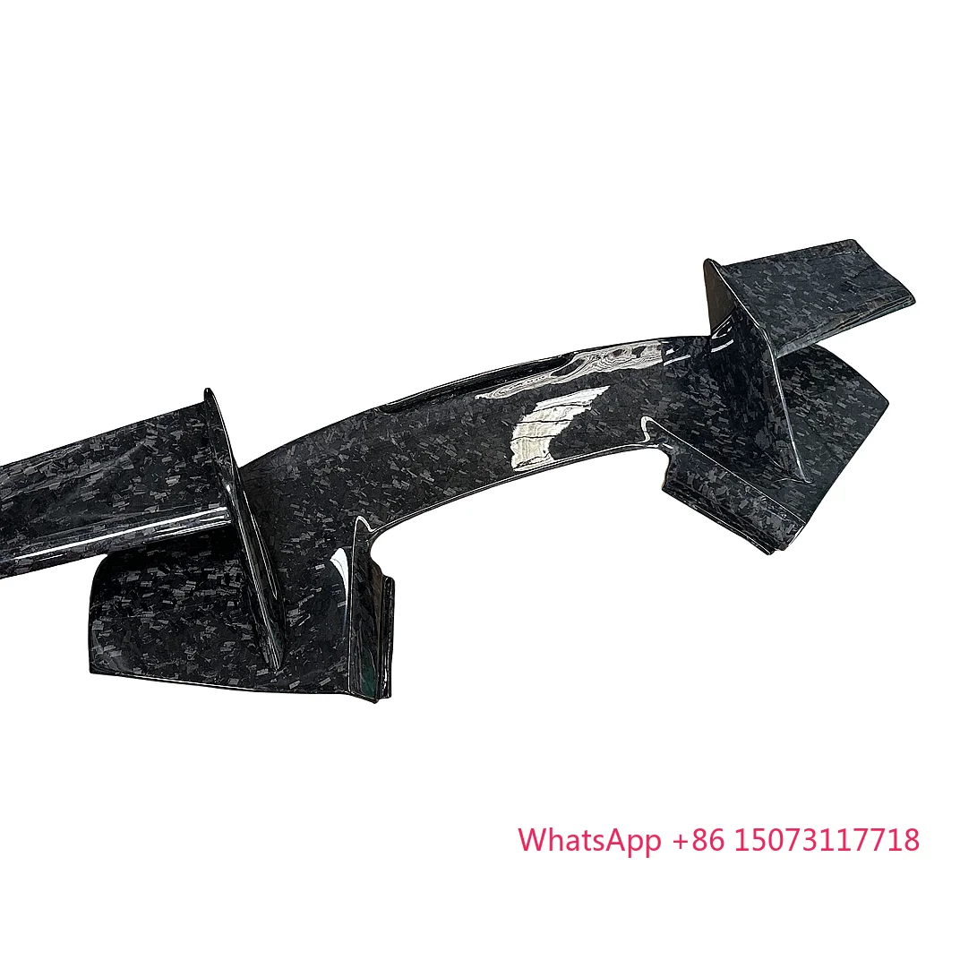

M Style For 488 GTB Performance Upgrade Kit Forged Carbon Fiber Rear Spoiler Luggage Compartment Spoiler Flaps