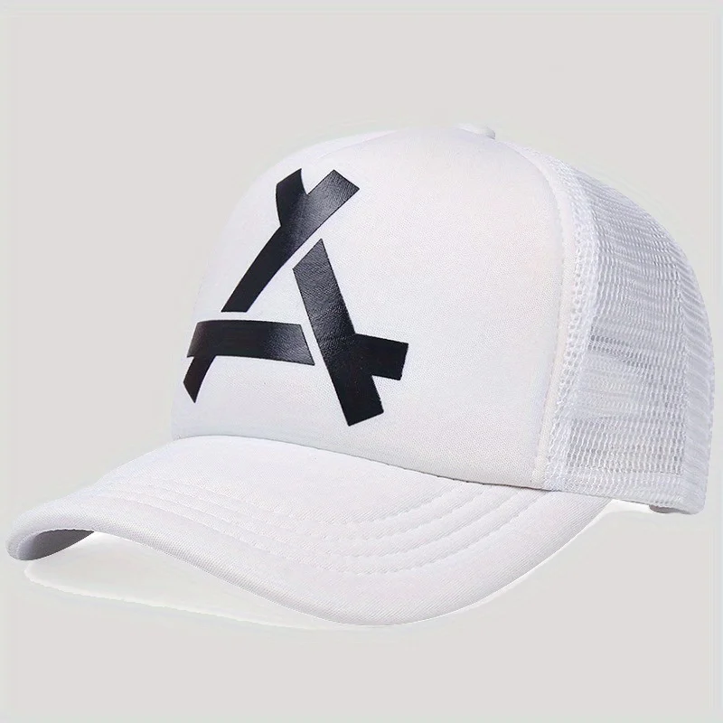 

Summer Breathable Mesh Baseball Hat For Men Women Quick Dry Duck Tongue Cap Fashion Letter Peaked Caps Outdoor Sun Visor