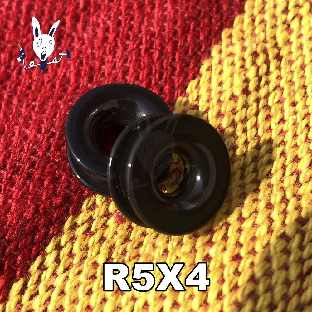 R5x4 low friction ring for kid sailboat top quality aluminium hard anodize with PTFE coating