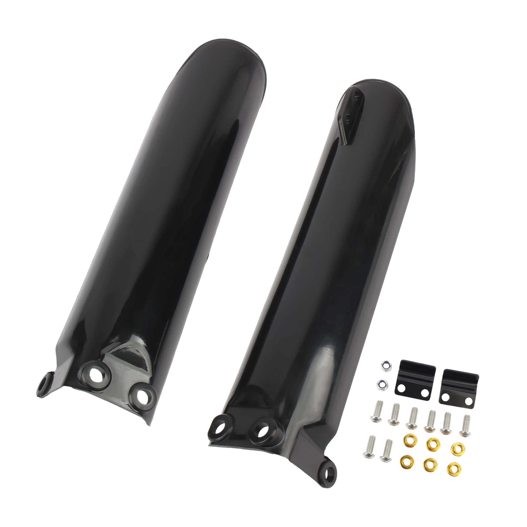 AliExpress PowerMotor CRF50 Motorcycle Front Fork Protector Covers Fork Guards Part For China 110cc-150cc 160cc CRF70 KLX110 BSE KAYO Dirt Bike Enduro