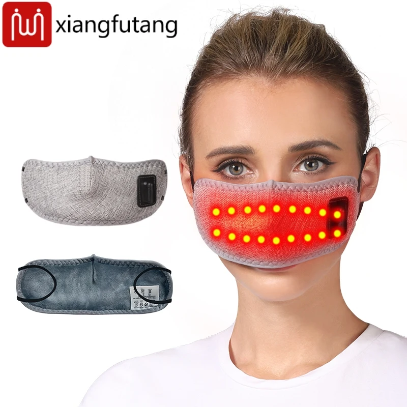 

Подушечка для носа с подогревом красного света, зимняя грелка для носа, горячий компресс, электрическая нагревательная повязка для носа, облегчение фешного носа/алергического ринита