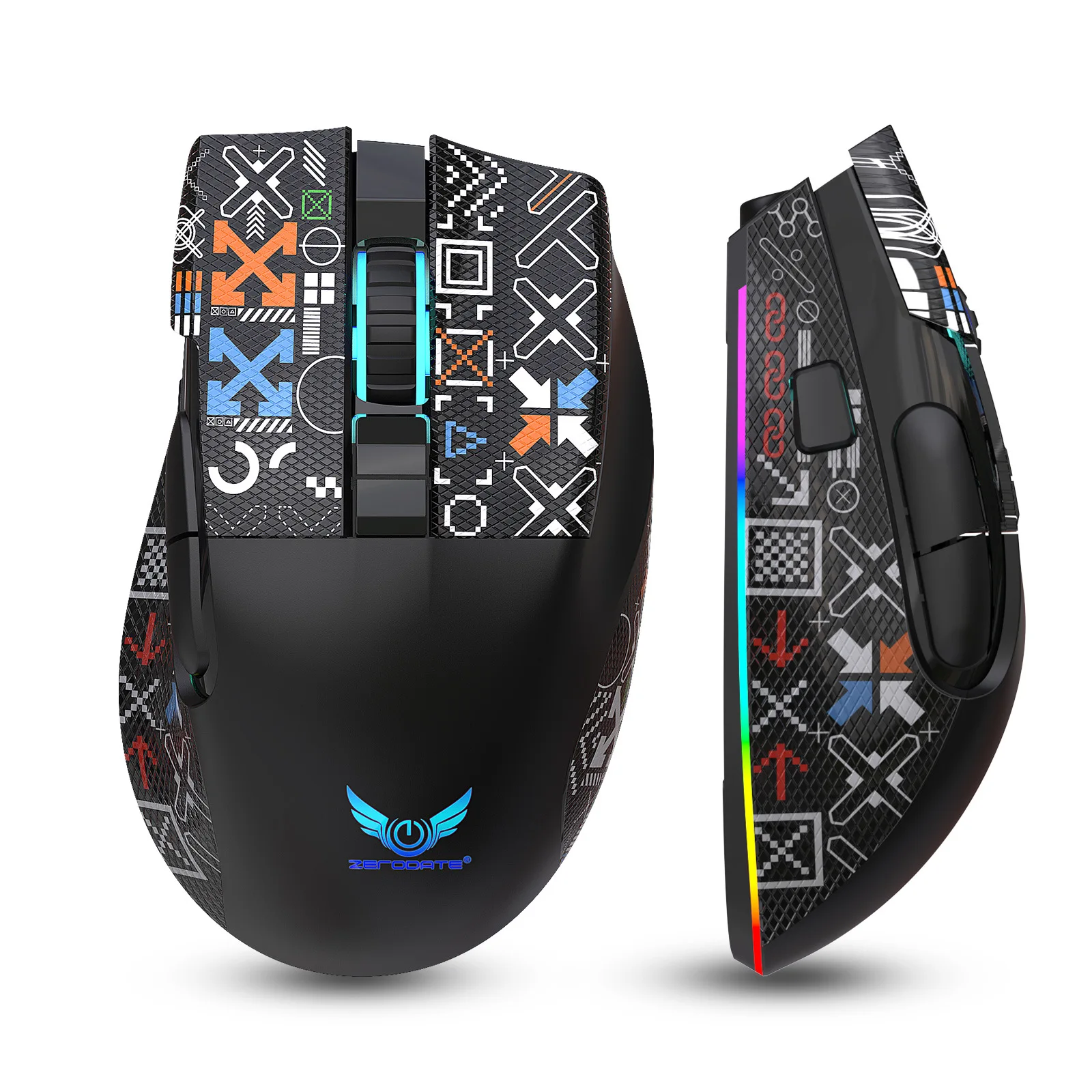 E-sports charging game mouse 7-button office supports a generation game mouse