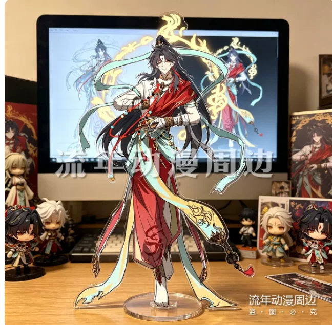 Anime Honkai：Star Rail Blade Double-Sided Acrylic Stand Figure Model Plate Cosplay Collection Desktop Decor Gifts XH