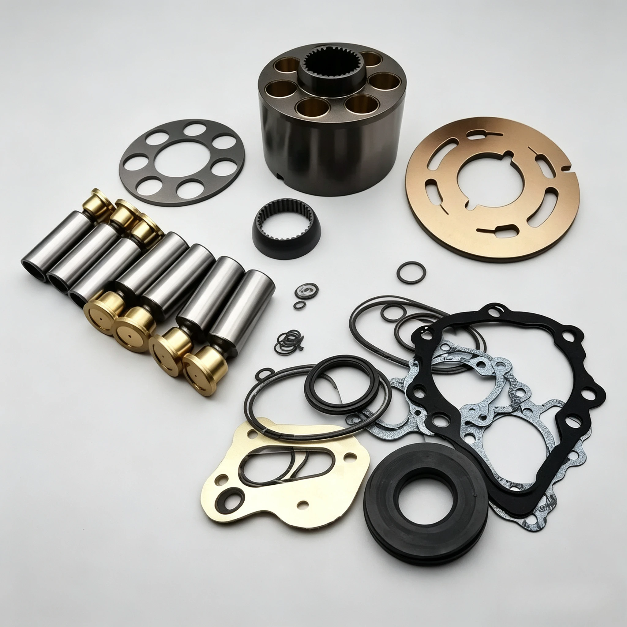MPT046 Hydraulic Pump Rotary Group Kits MPV046 Pump Parts for Repair MPV046C MPT046C Tandem Pump P/N 84322471 Pump