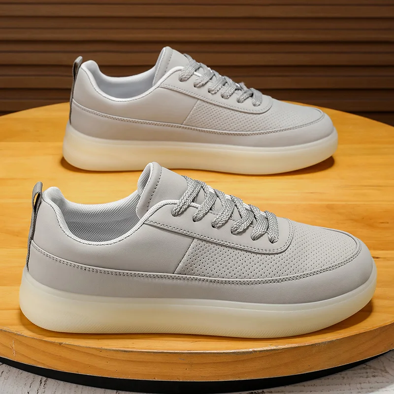 

2025 New Men's Board Shoes,sneakers,skate shoes,Casual Shoes Cushioned Non-Slip Street-Style Elegant High-Quality Lightweight