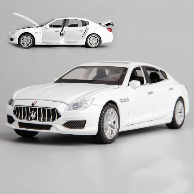 1:32 Maserati Ghibli simulazione Coupe veicoli giocattolo modello lega tirare indietro bambini collezione licenza genuina regalo auto bambini F407