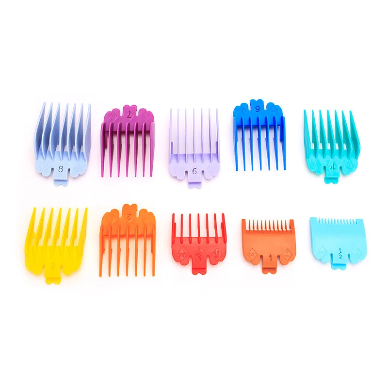 10Pcs Hair Clipper Limit Combs
