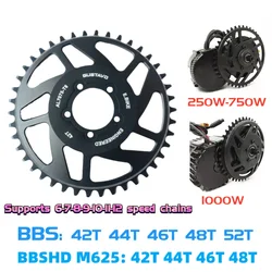 Bike Chainring 36T/34T/38T/40T for BAFANG BBS01 BBS02 BBSHD Mid-drive Motor CNC Chainring Sprocket E-Bicycle Replacement Parts