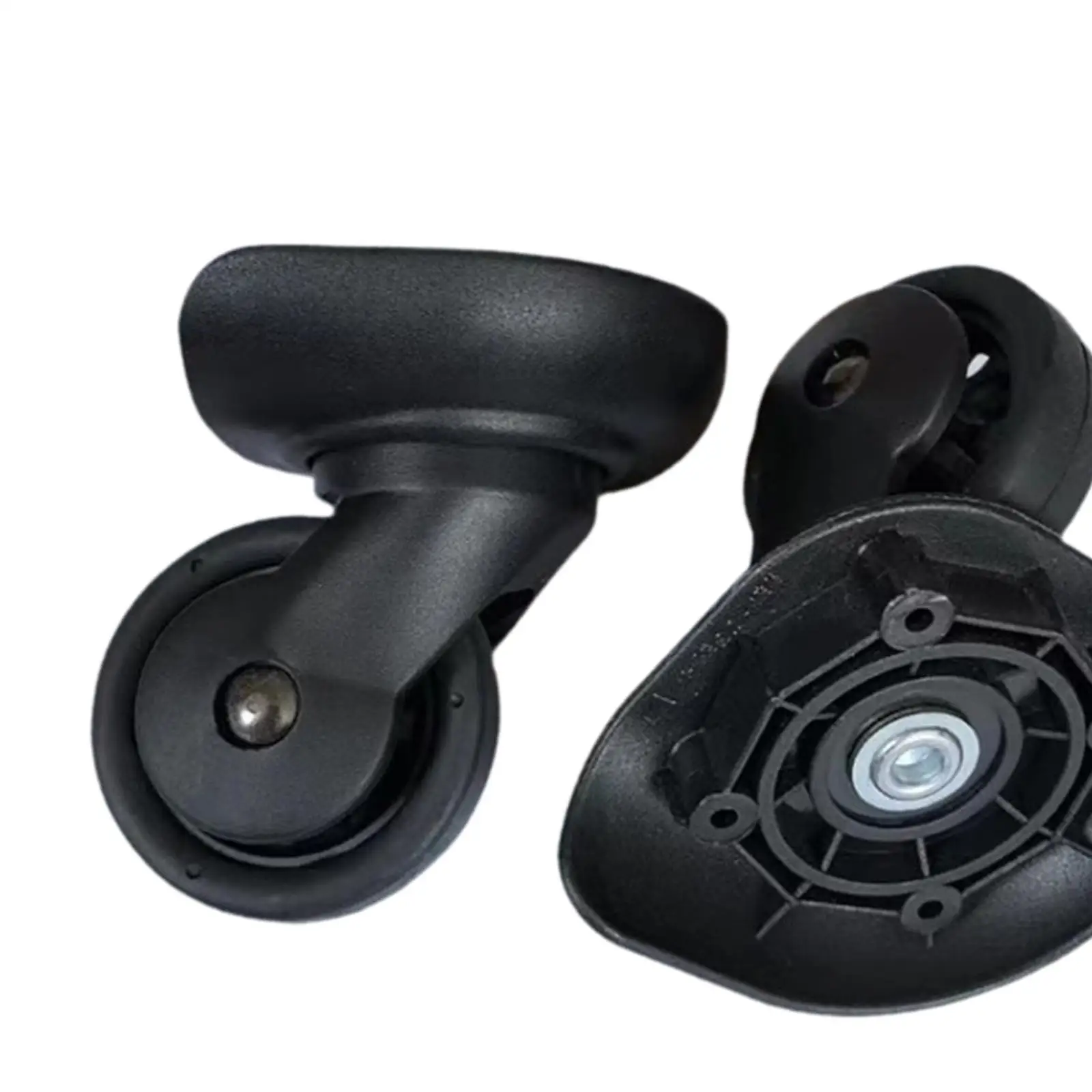 2x عجلات الأمتعة البديلة لملحقات الأمتعة وعجلات حقيبة السفر