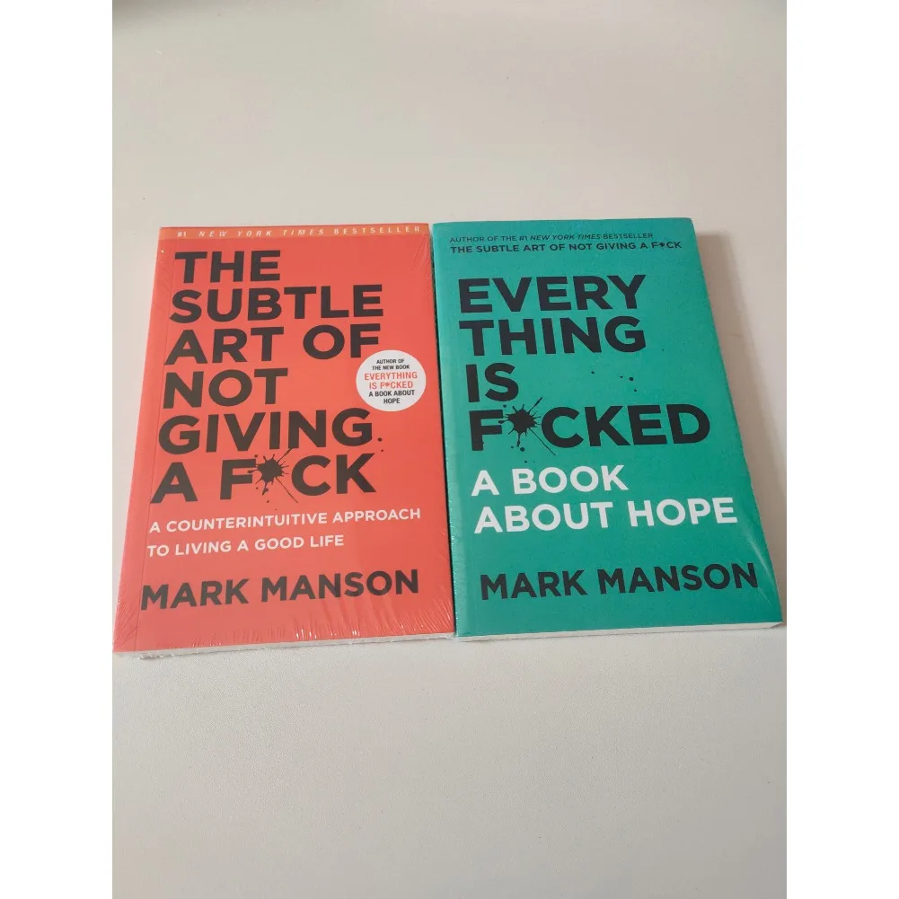 Тонкое искусство не дачится CAO/Reshape Happiness/How To Live As You Want By Mark Manson Книга для снятия стресса с самоменением