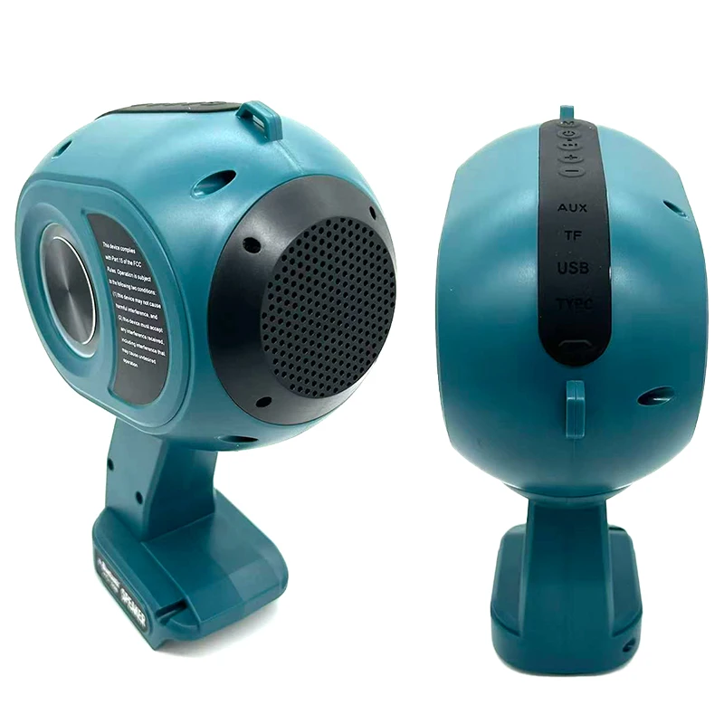 For MT/MIL/RB 18V/20V Batteries BT5.3 Portable Wireless Bluetooth Speaker Uses Bluetooth Technology for Music Festival Parties