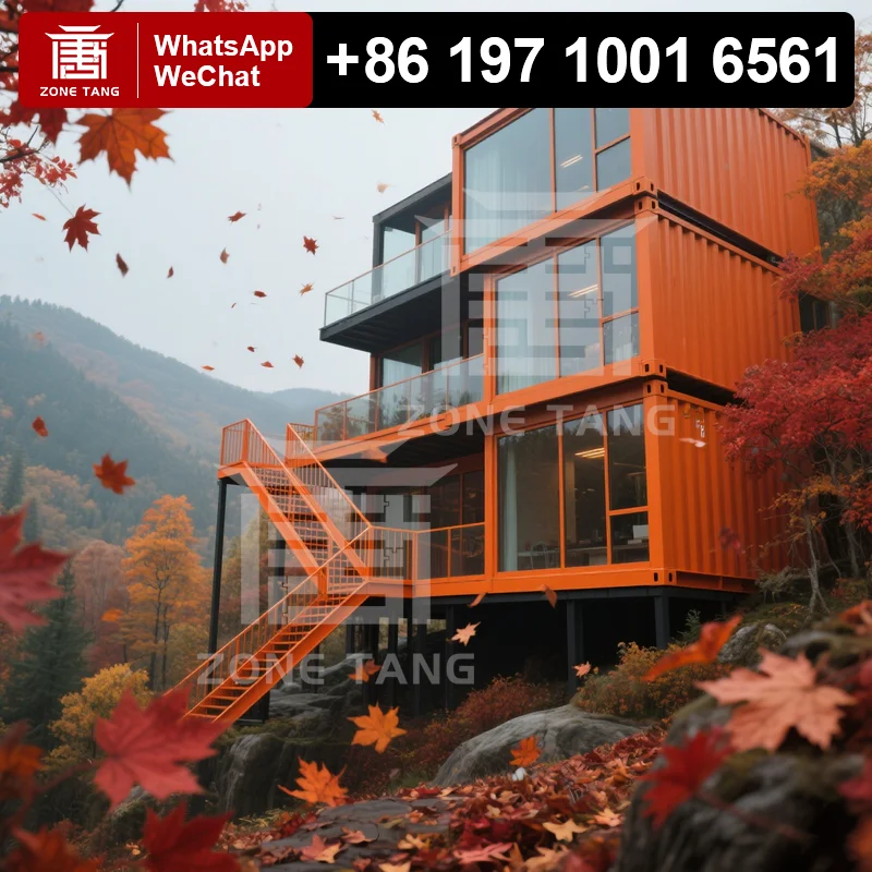 

Flat Pack Home Double Shipping Container Home Mobile House Container Buildings Expandable Shipping Container Homes Mobile Houses