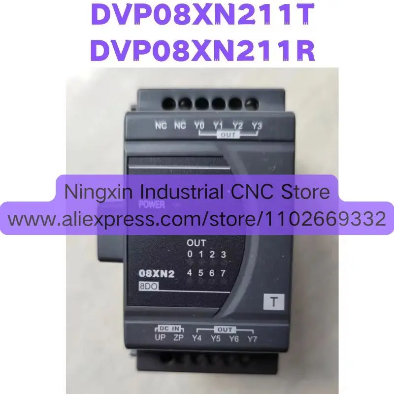 

Second-hand DVP08XN211T DVP08XN211R Module Tested OK Quick Shipment