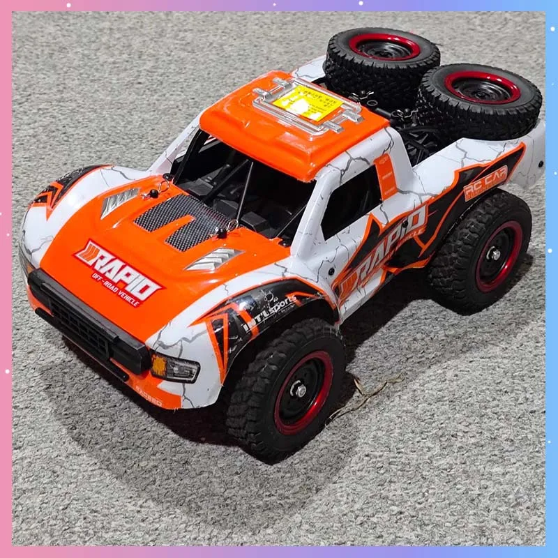 Carro rc jjrc q130 1:14 rápido pro 2.4g 4wd fora de estrada carro de alta velocidade sem escova deserto puxar caminhão fora de estrada veículo adulto criança brinquedo presente