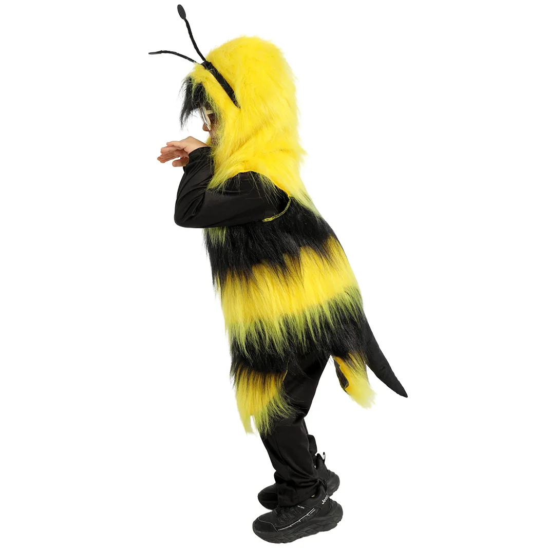 

Yellow Black Bee Costume Kit Funny Animal Costume Halloween Accessories Festival