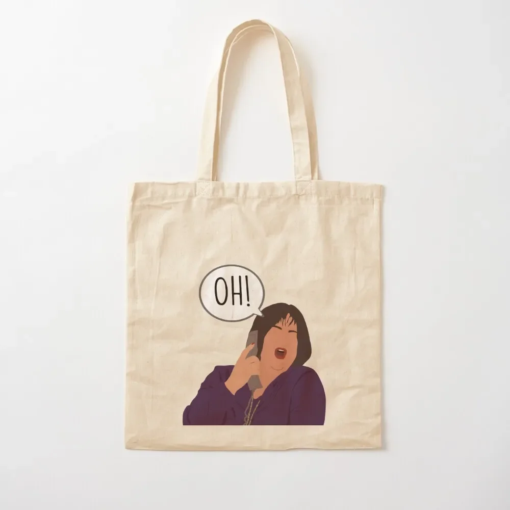 Gavin and Stacey Nessa Tote Bag shopper bag woman tote bag men custom canvas bags luxury women