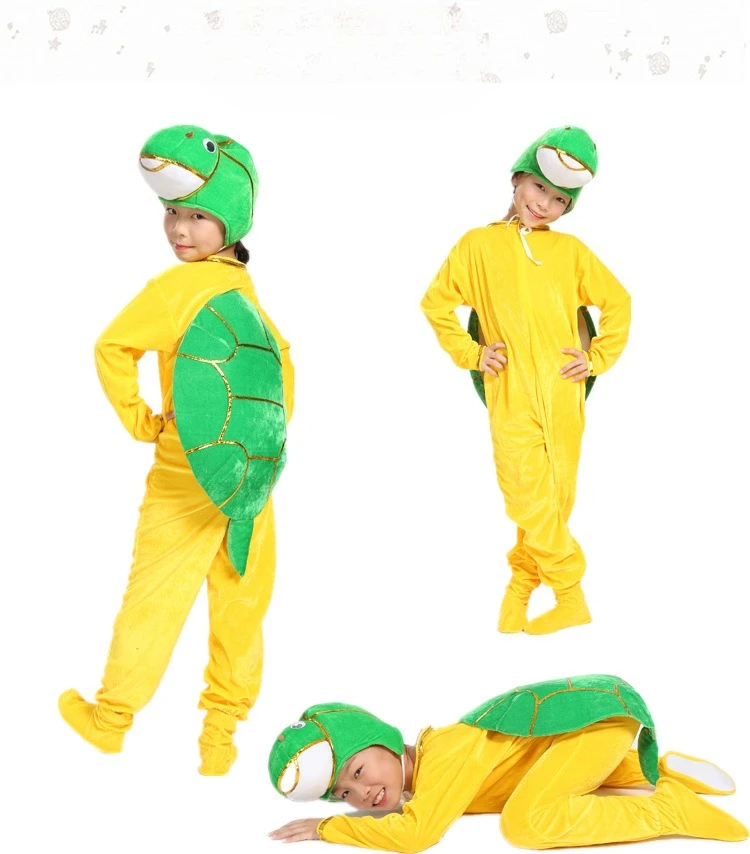 Children Turtle Tortoise Animal Costume Halloween Costumes for Girls Boys One Piece Hat Shell Easter Cosplay Birthday Gift view 6